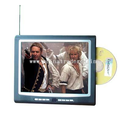 with 10.4 inches TFT LCD display(4:3) Portable DVD Player from China